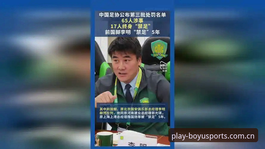 博鱼体育ios下载 解读足协第三批禁足名单的实用指南——从博鱼平台官网看中国足球整顿风暴